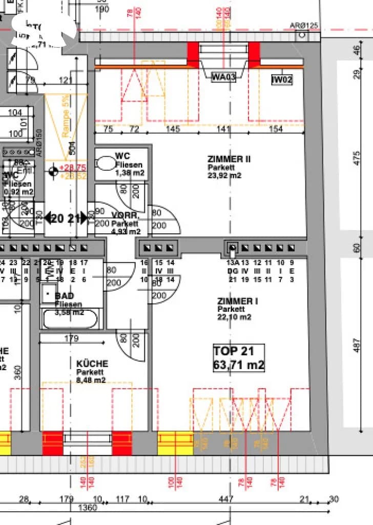 2-Zimmer-Wohnung kaufen in Wien – 63,71 m², € 305.000 – Bild 15 von 15