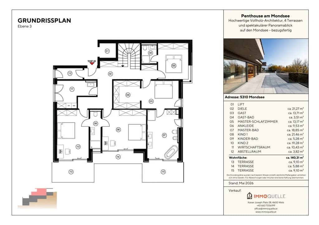 7-Zimmer-Wohnung kaufen in Vöcklabruck – 222 m² – Bild 32 von 32