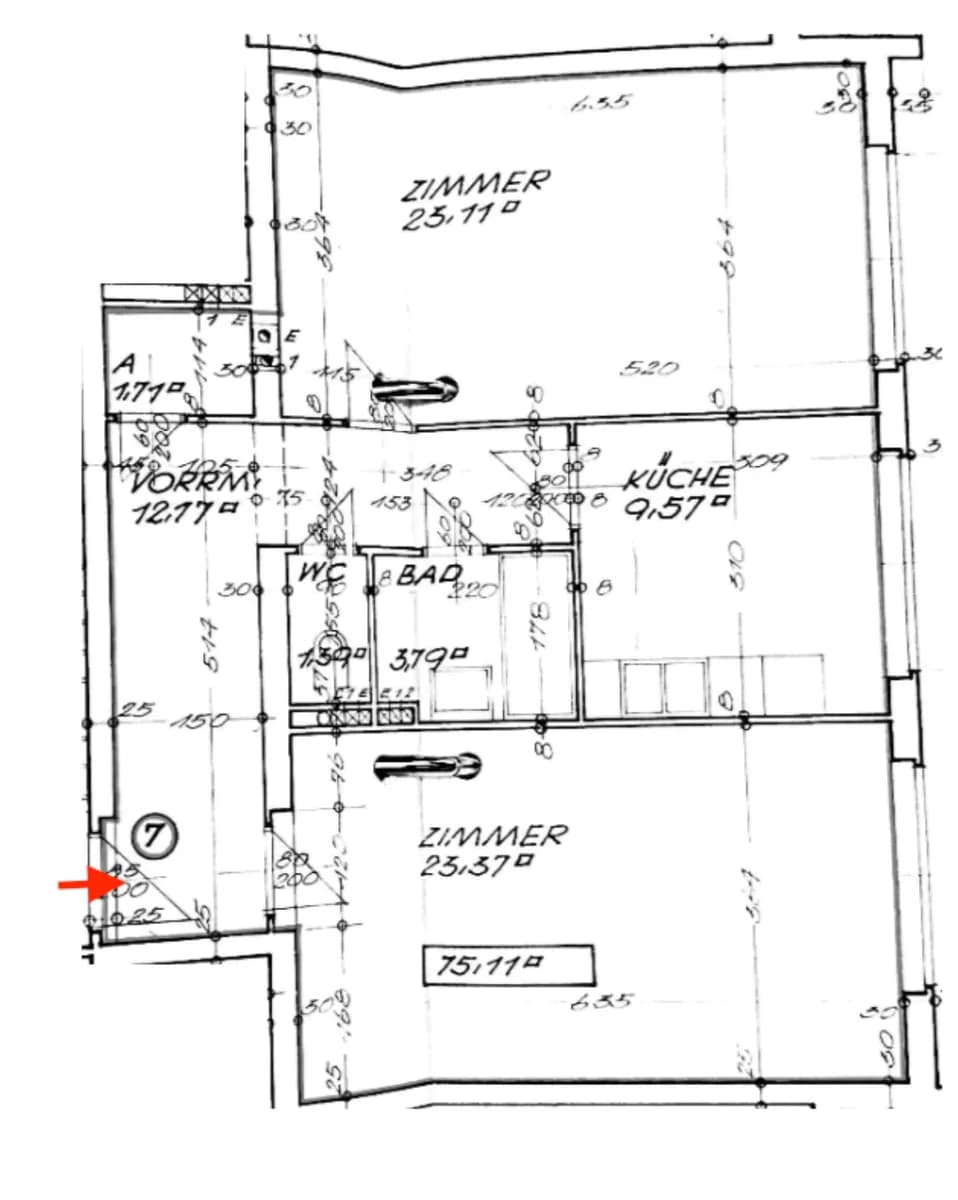 2-Zimmer-Wohnung kaufen in Horn – 75,11 m², € 119.000 – Bild 13 von 14