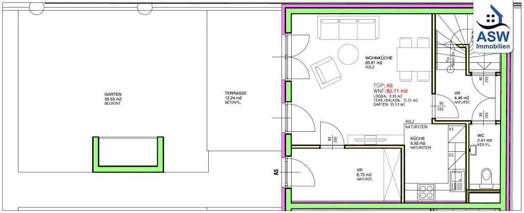 3-Zimmer-Gewerbeimmobilie kaufen in Wien – 82,16 m², € 329.000 – Bild 14 von 16