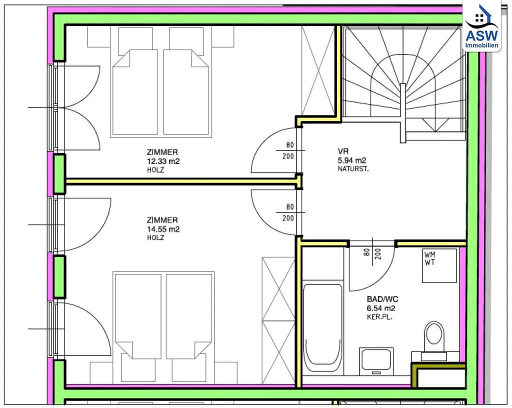 3-Zimmer-Gewerbeimmobilie kaufen in Wien – 82,16 m², € 329.000 – Bild 15 von 16