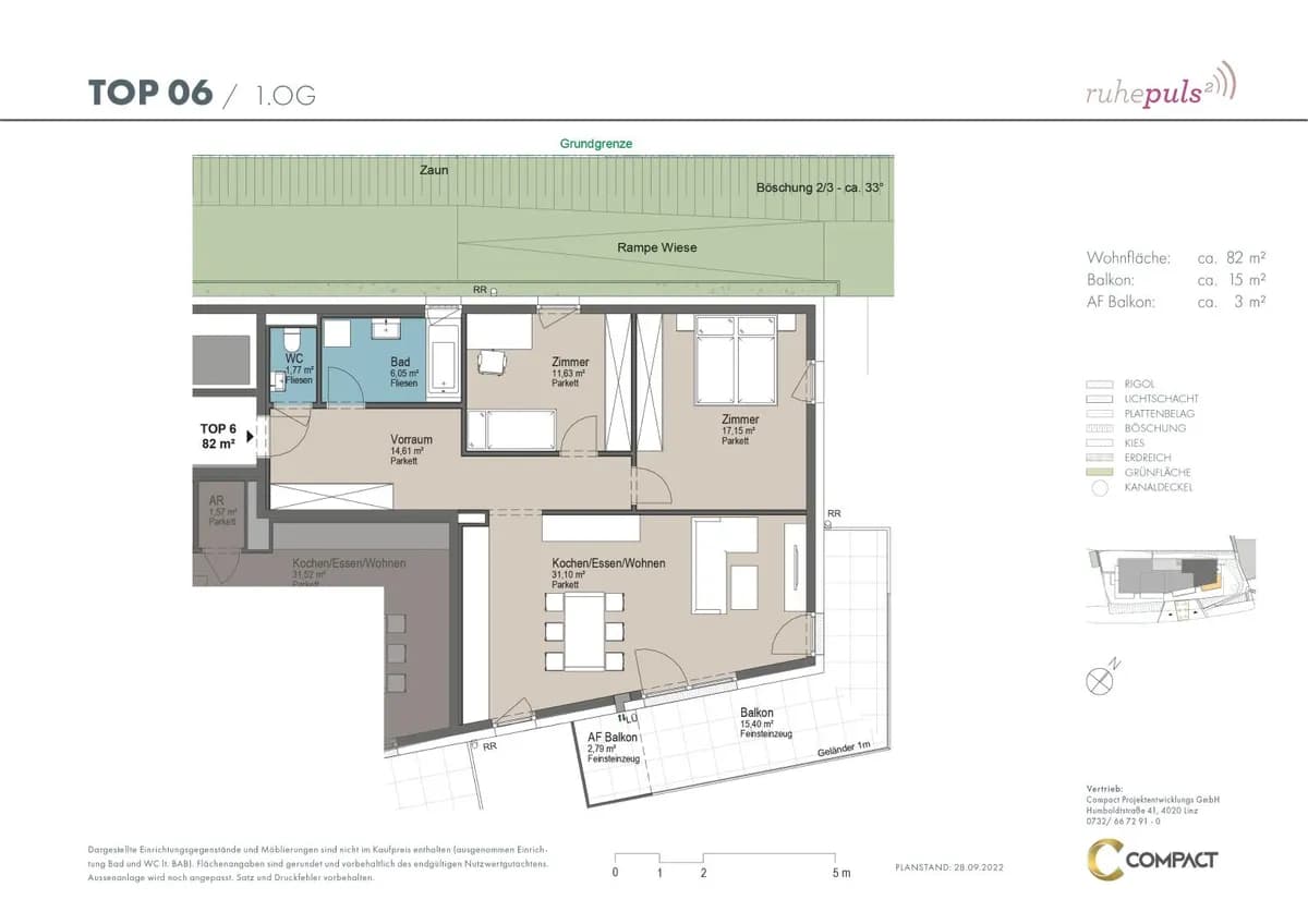 3-Zimmer-Wohnung kaufen in Linz – 81 m², € 510.000 – Bild 4 von 13