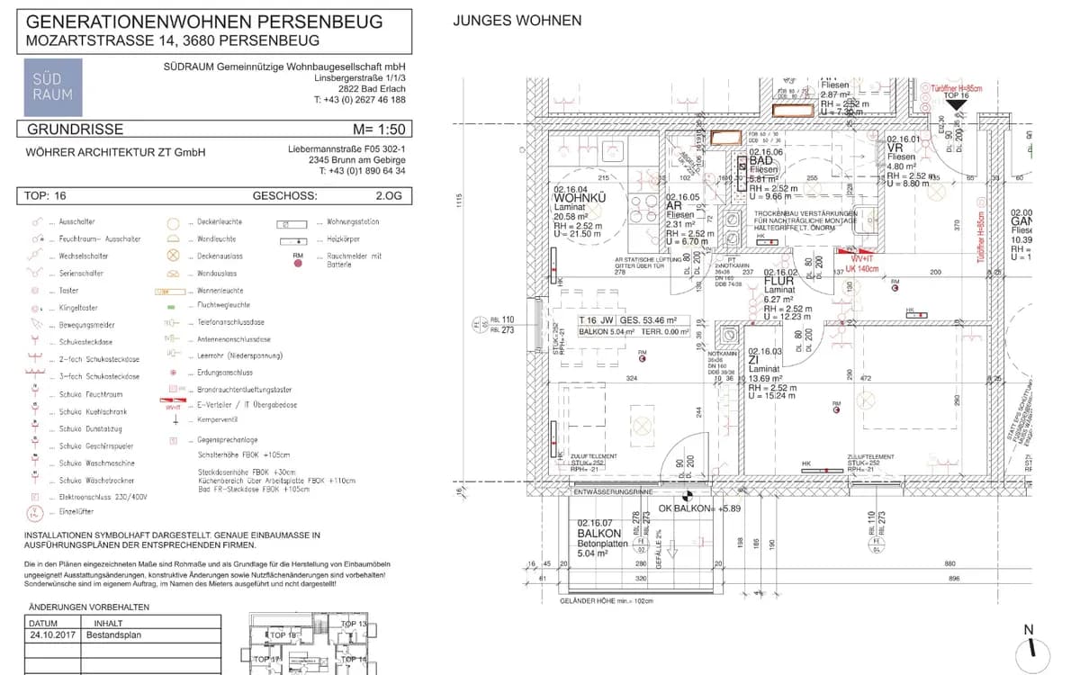 2-Zimmer-Wohnung mieten in Melk – 53,46 m², € 622 – Bild 2 von 2