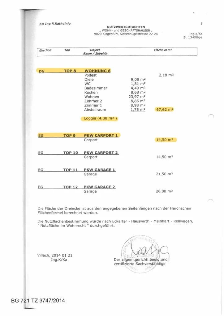 3-Zimmer-Wohnung kaufen in Klagenfurt – 67,62 m², € 280.000 – Bild 18 von 18