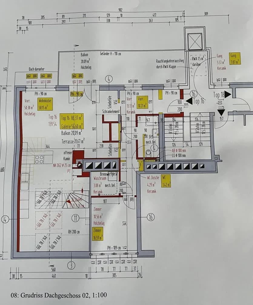 4-Zimmer-Wohnung mieten in Wien – 139,54 m², € 3.400 – Bild 24 von 26