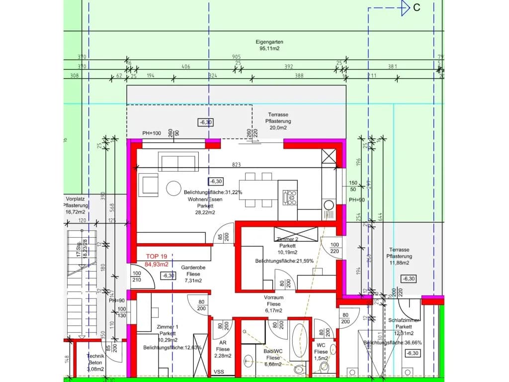 4-Zimmer-Wohnung kaufen in Deutschlandsberg – 85 m², € 329.900 – Bild 11 von 11