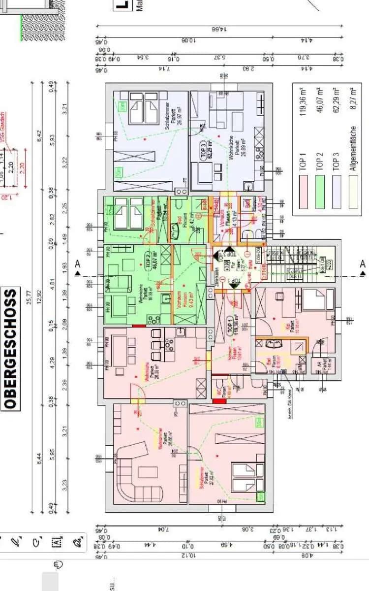 4-Zimmer-Wohnung mieten in Gmünd – 119,36 m², € 837 – Bild 2 von 5