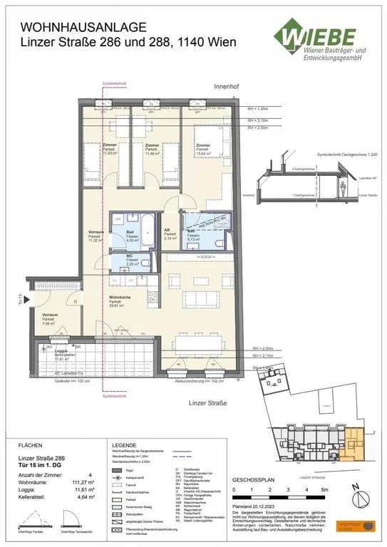 4-Zimmer-Wohnung kaufen in Wien – 111,27 m², € 778.000 – Bild 18 von 23