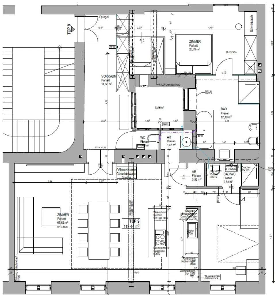 3-Zimmer-Wohnung kaufen in Wien – 119,44 m², € 1.790.000 – Bild 34 von 35