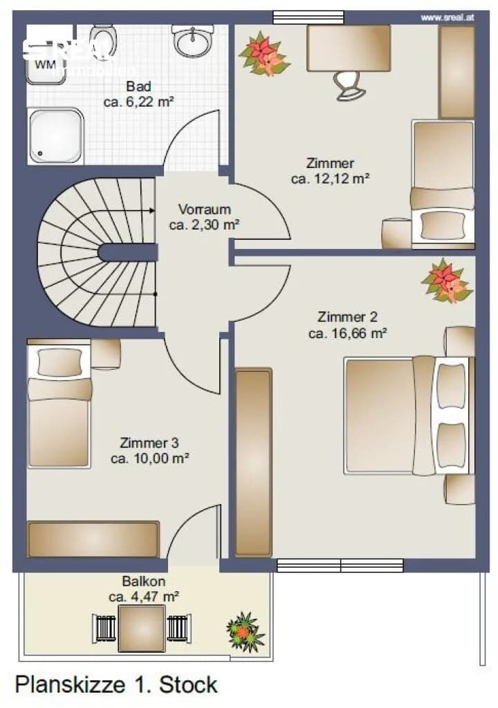 4-Zimmer-Haus mieten in Gmünd – 99 m², € 1.100 – Bild 36 von 36