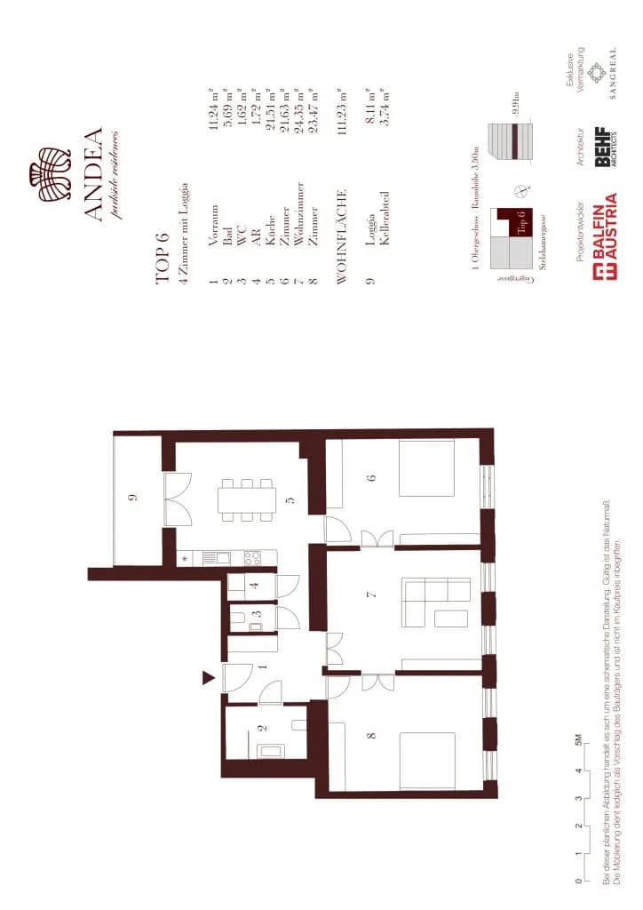 4-Zimmer-Wohnung kaufen in Wien – 111,23 m², € 1.395.000 – Bild 19 von 19