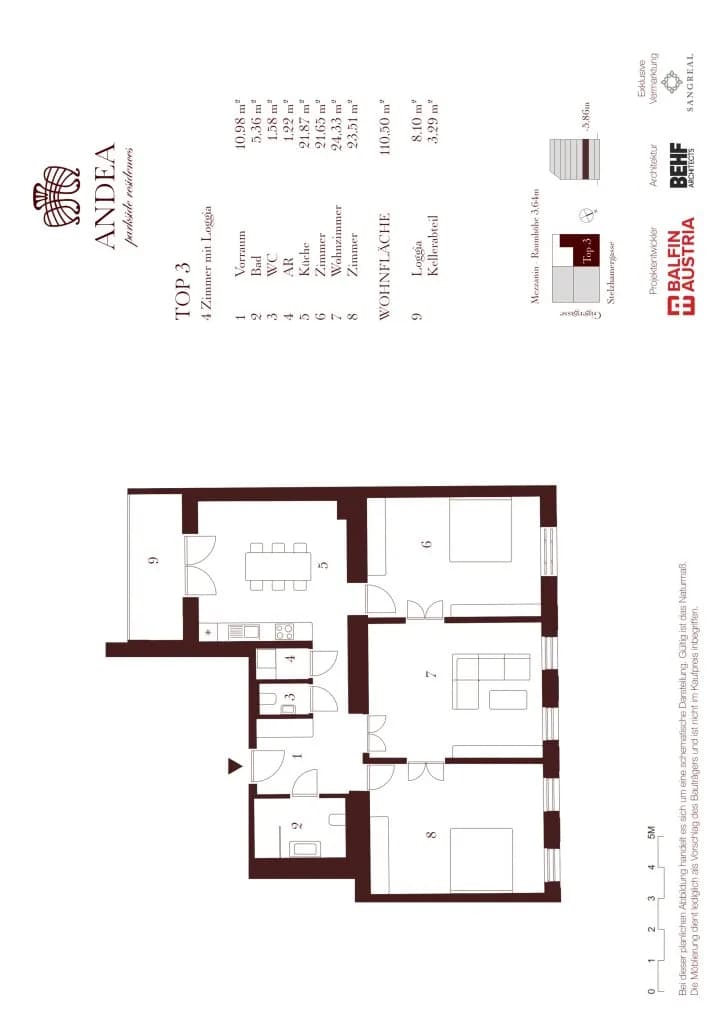 4-Zimmer-Wohnung kaufen in Wien – 110,5 m², € 1.339.000 – Bild 19 von 19