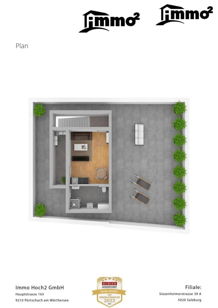 1-Zimmer-Wohnung mieten in Villach – 28 m², € 750 – Bild 25 von 30