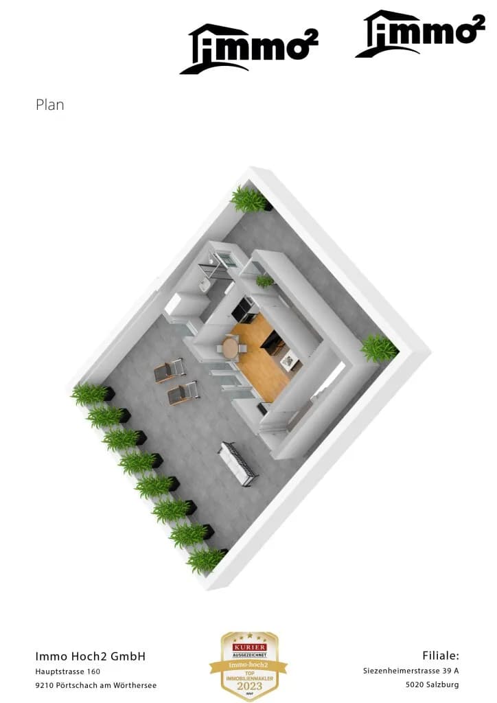1-Zimmer-Wohnung mieten in Villach – 28 m², € 750 – Bild 28 von 30