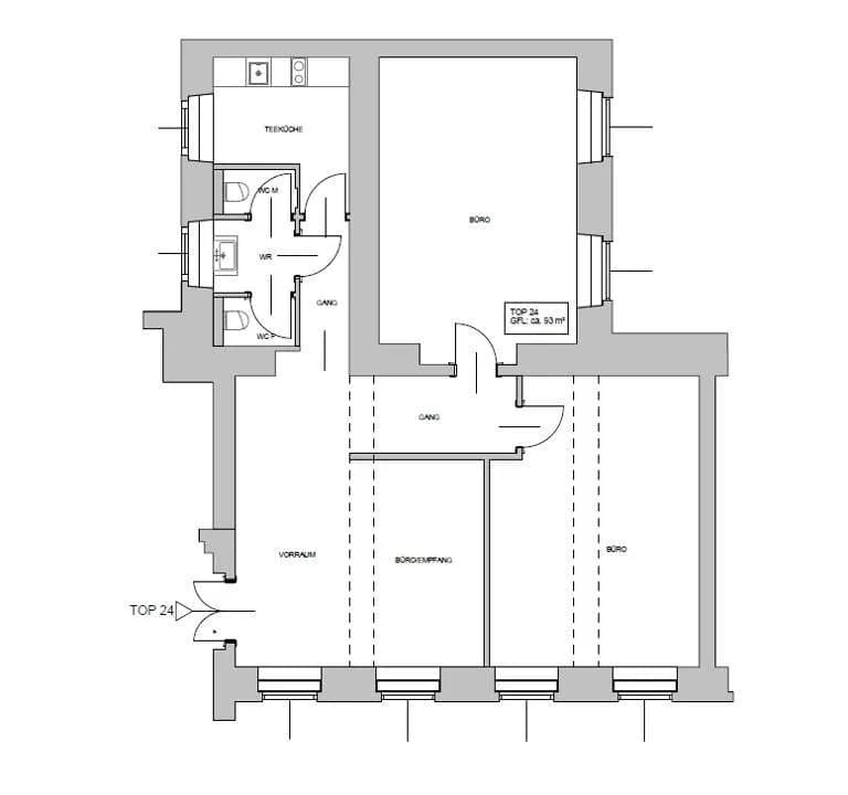 Gewerbeimmobilie mieten in Wien – 93 m², € 2.338 – Bild 4 von 4