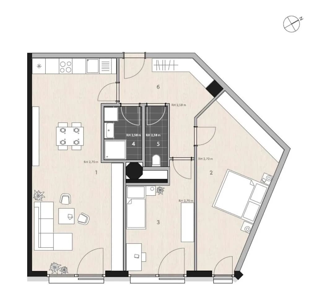3-Zimmer-Wohnung kaufen in Wien – 87,5 m², € 599.000 – Bild 11 von 11