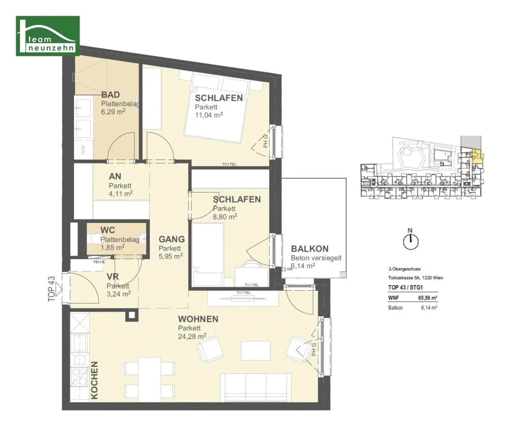 Gewerbeimmobilie kaufen in Wien – 271,34 m², € 1.791.000 – Bild 21 von 25
