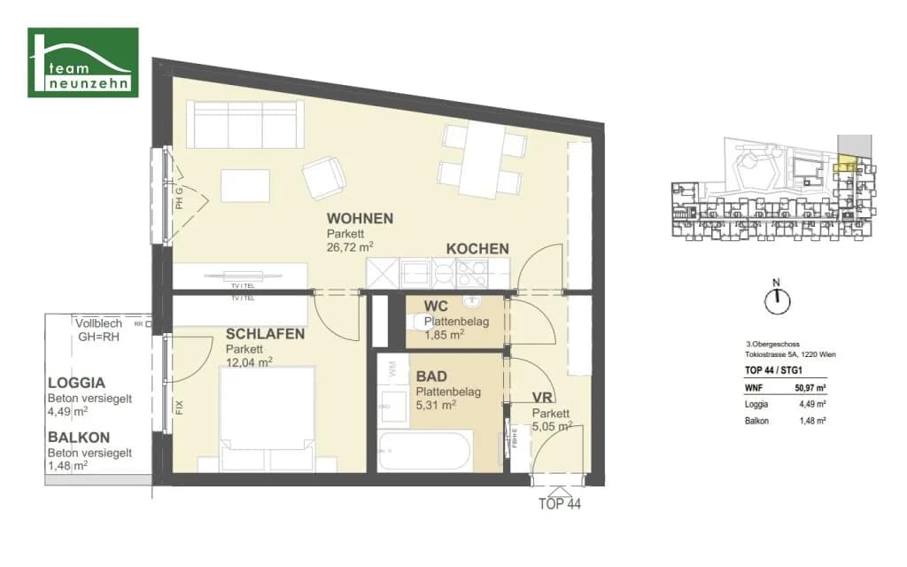 Gewerbeimmobilie kaufen in Wien – 271,34 m², € 1.791.000 – Bild 22 von 25
