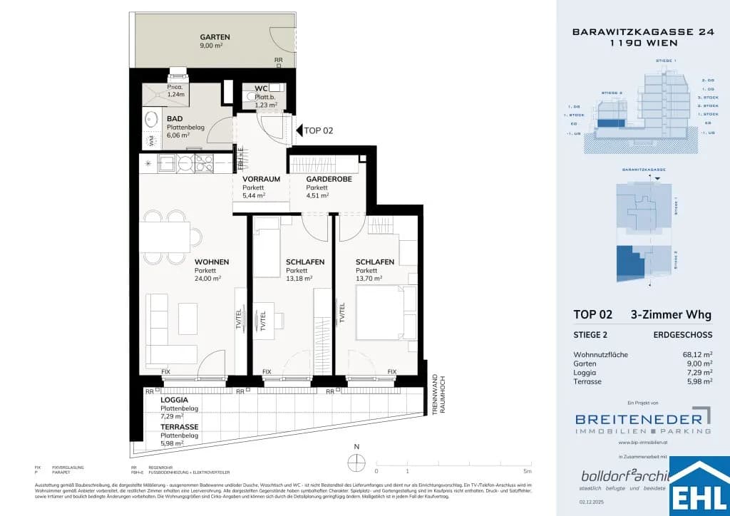 3-Zimmer-Wohnung kaufen in Wien – 68,12 m², € 565.000 – Bild 6 von 6