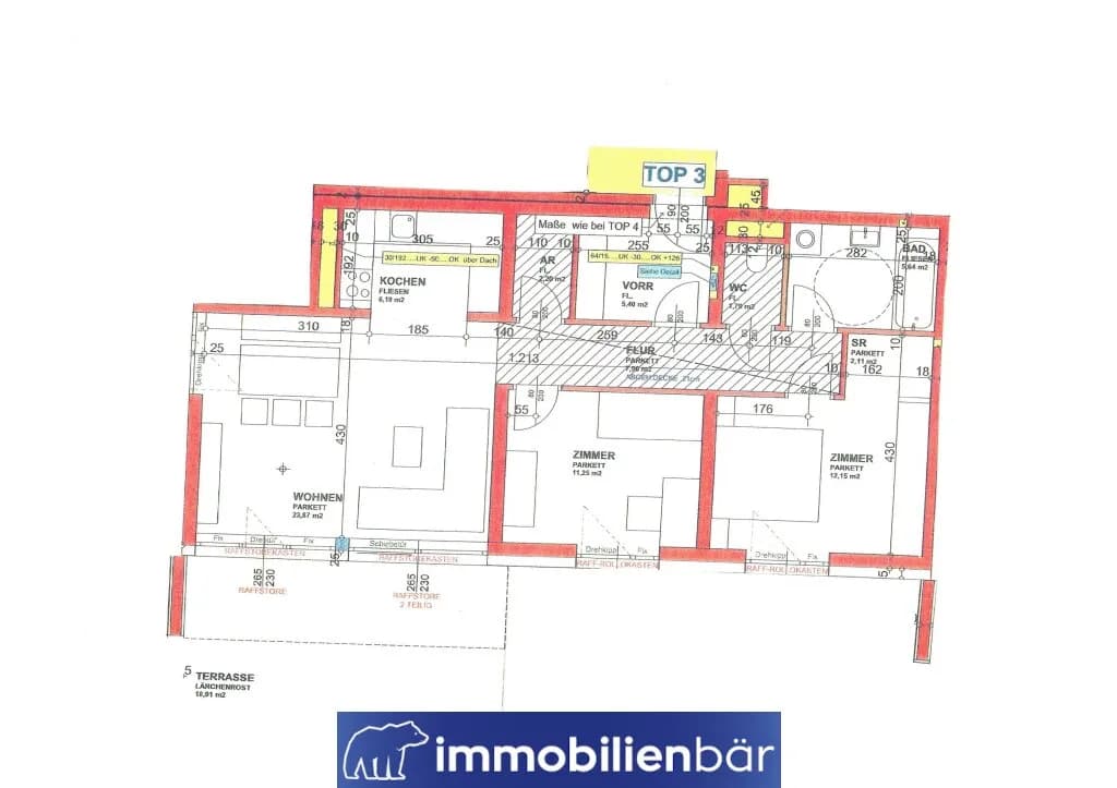 3-Zimmer-Wohnung kaufen in Ried im Innkreis – 83,23 m², € 345.000 – Bild 18 von 18