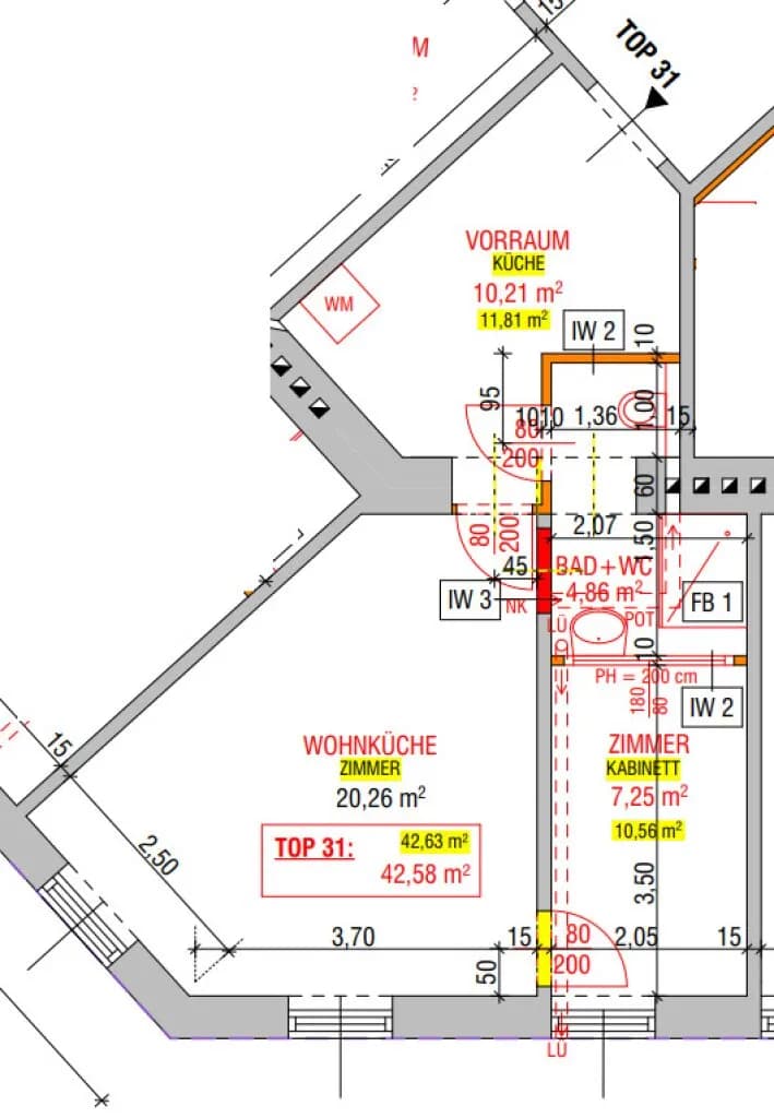 2-Zimmer-Wohnung kaufen in Wien – 44,88 m², € 228.900 – Bild 16 von 16