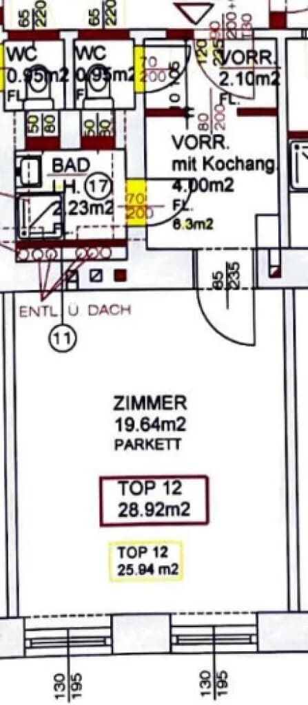 1-Zimmer-Wohnung kaufen in Wien – 30 m², € 109.000 – Bild 6 von 6