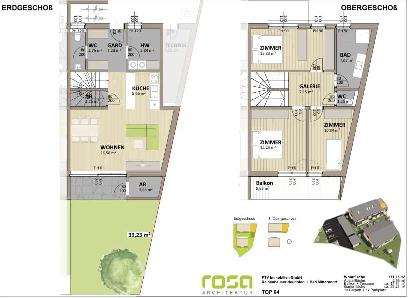 4-Zimmer-Wohnung kaufen in Liezen – 118,19 m², € 430.999 – Bild 3 von 12