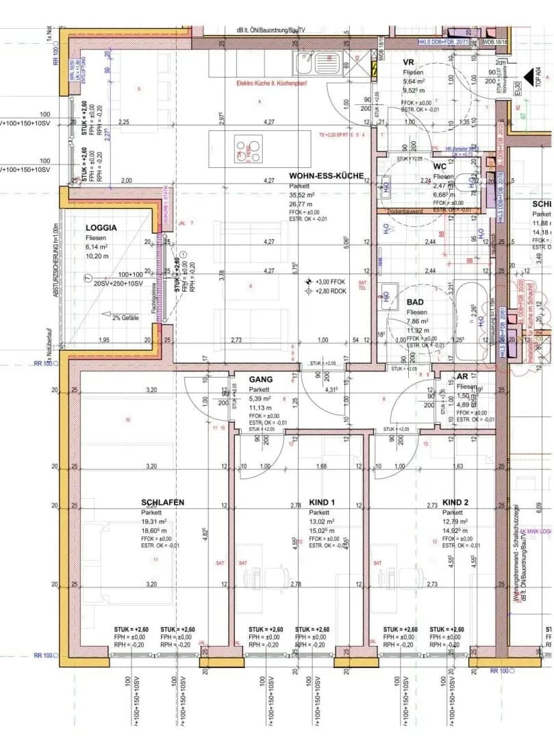 4-Zimmer-Wohnung mieten in Linz Land – 103,5 m², € 1.823 – Bild 21 von 29