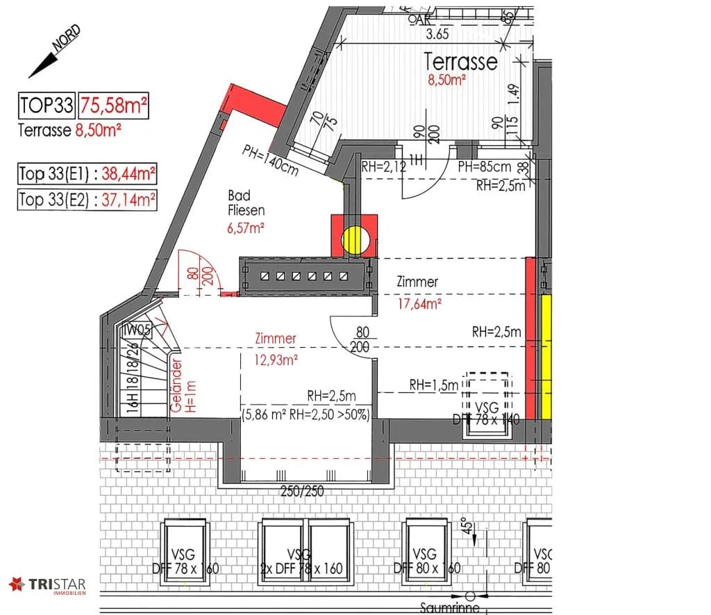 2-Zimmer-Wohnung kaufen in Wien – 75,58 m², € 545.000 – Bild 19 von 20
