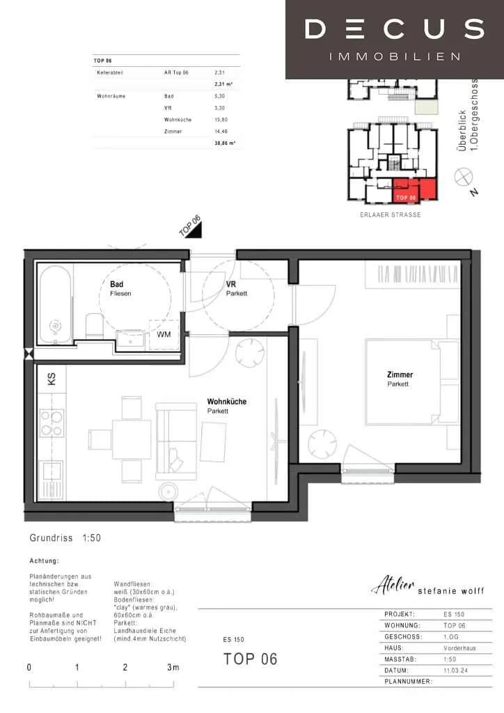 2-Zimmer-Wohnung kaufen in Wien – 38,86 m², € 253.344 – Bild 13 von 13