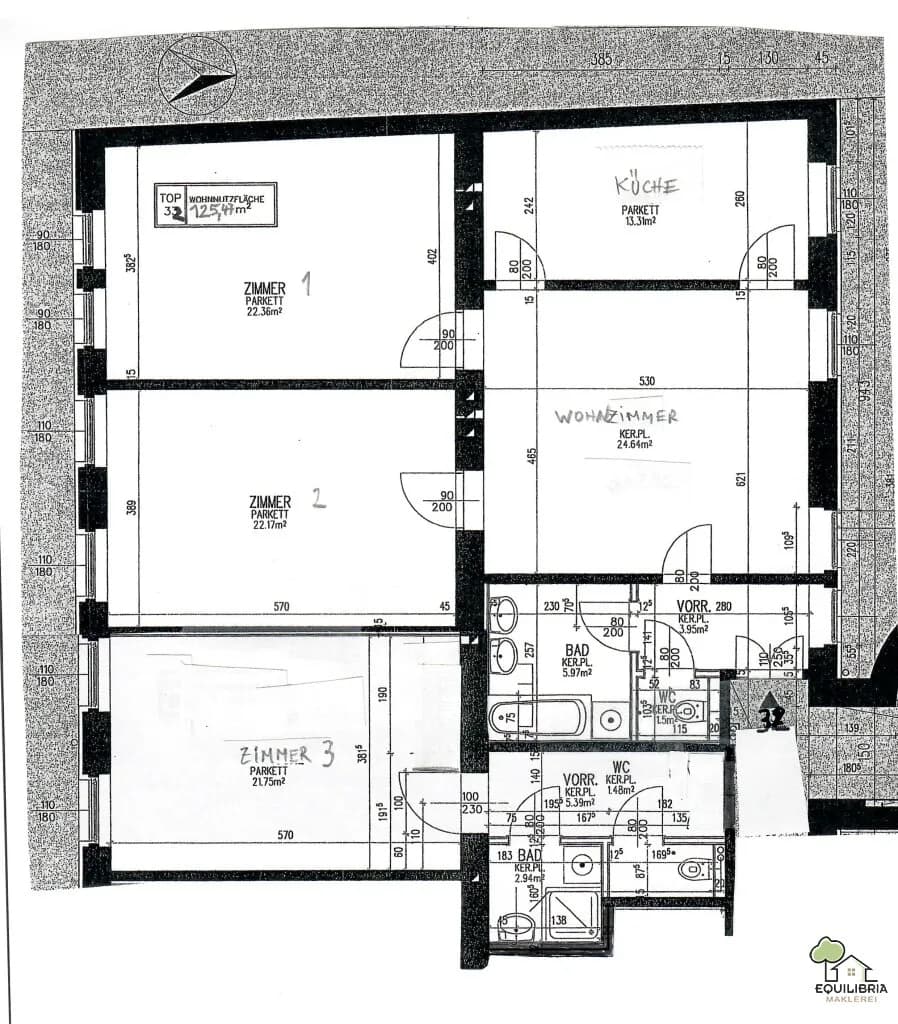 4-Zimmer-Wohnung mieten in Wien – 124 m², € 1.989 – Bild 22 von 22