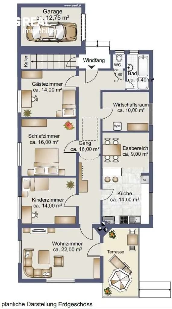 5-Zimmer-Haus kaufen in Gmünd – 130 m², € 199.000 – Bild 36 von 37