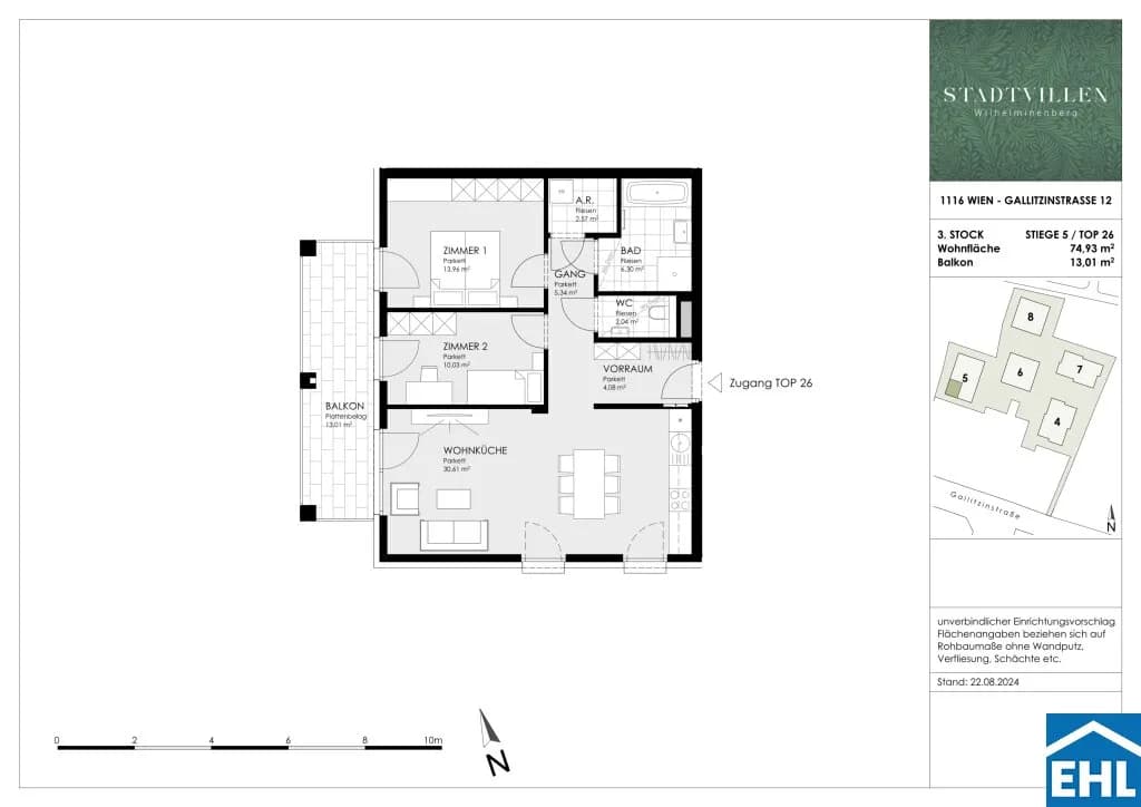 Immobilie kaufen in Wien – 74,97 m², € 662.216 – Bild 15 von 15