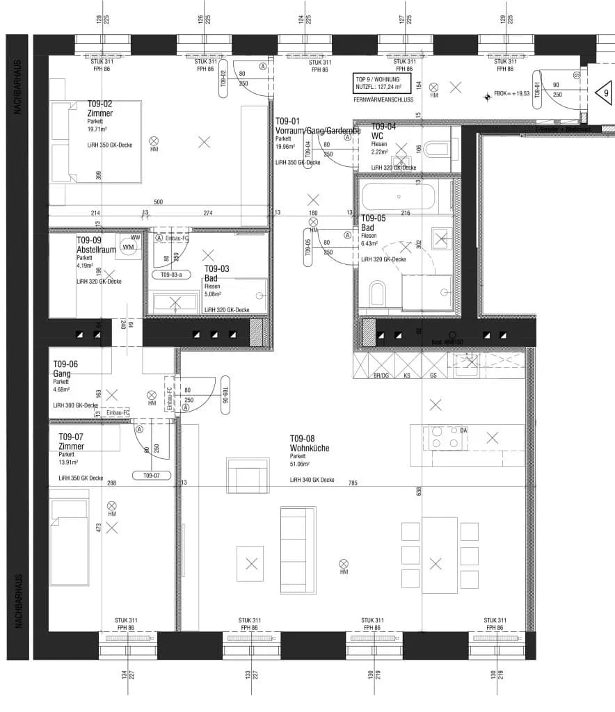 3-Zimmer-Wohnung mieten in Wien – 127,24 m², € 3.232 – Bild 10 von 29