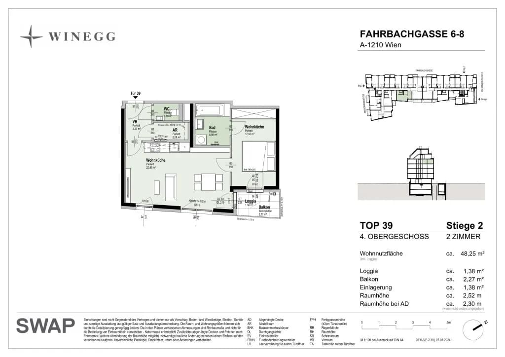 Immobilie kaufen in Wien – 48,25 m², € 320.100 – Bild 25 von 25
