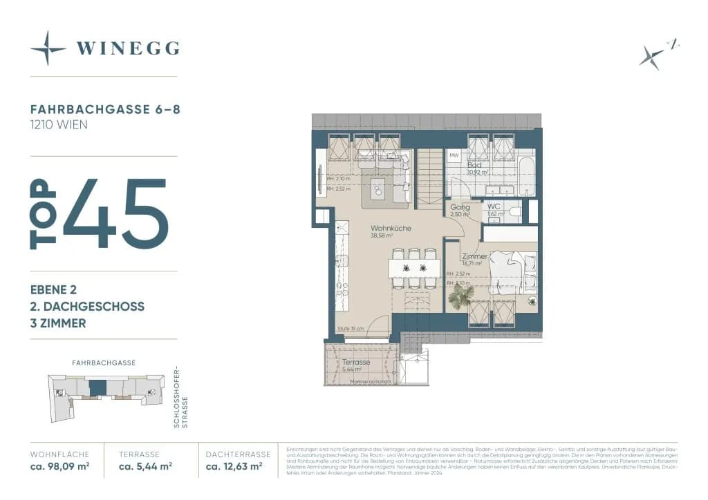 Immobilie kaufen in Wien – 98,29 m², € 684.100 – Bild 32 von 33
