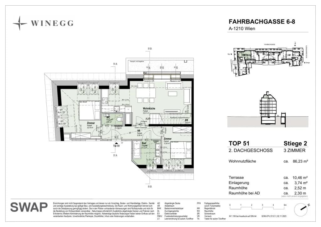 3-Zimmer-Wohnung kaufen in Wien – 86,2 m², € 675.800 – Bild 28 von 30