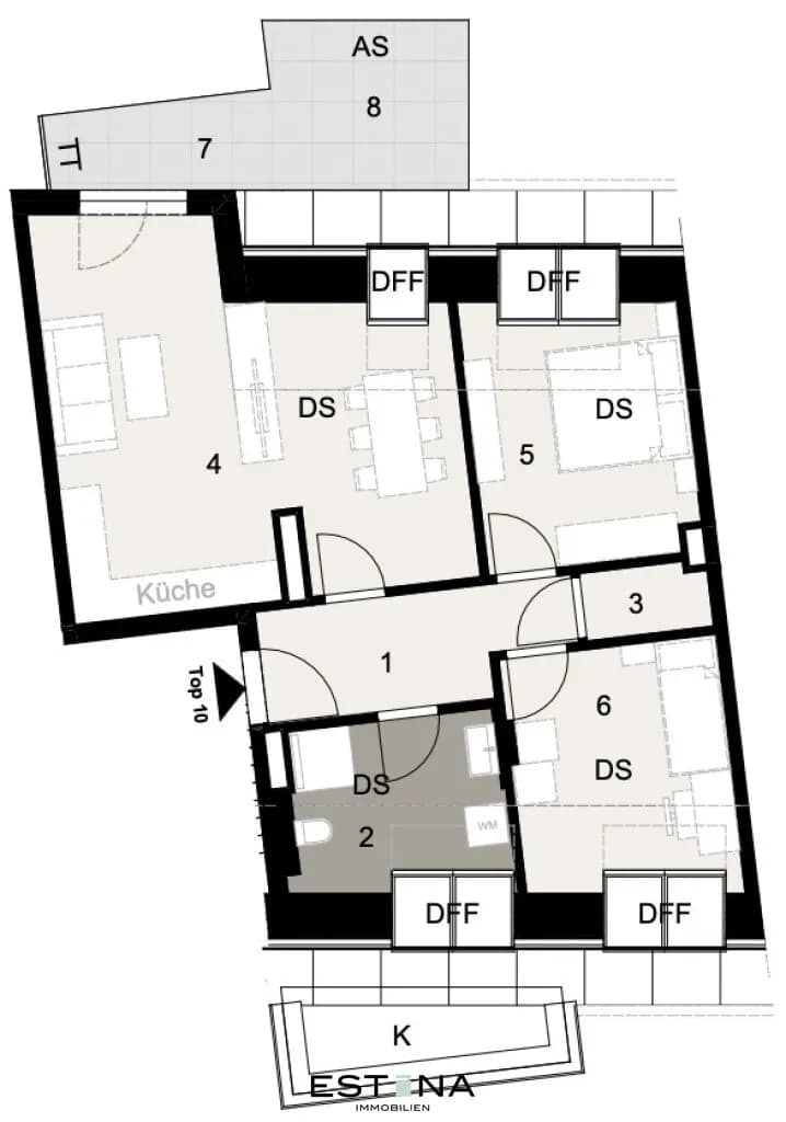 3-Zimmer-Wohnung kaufen in Wien – 80,5 m², € 499.000 – Bild 9 von 9