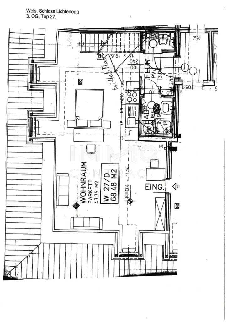 2-Zimmer-Wohnung mieten in Wels – 68,48 m², € 808 – Bild 12 von 13