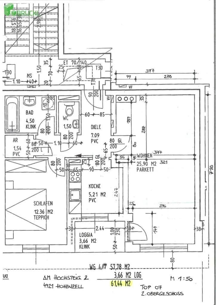Wohnung kaufen in Ried im Innkreis – 61,44 m², € 155.000 – Bild 21 von 21