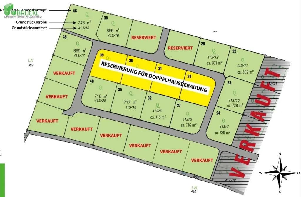 Grundstück kaufen in Linz Land – 700 m²