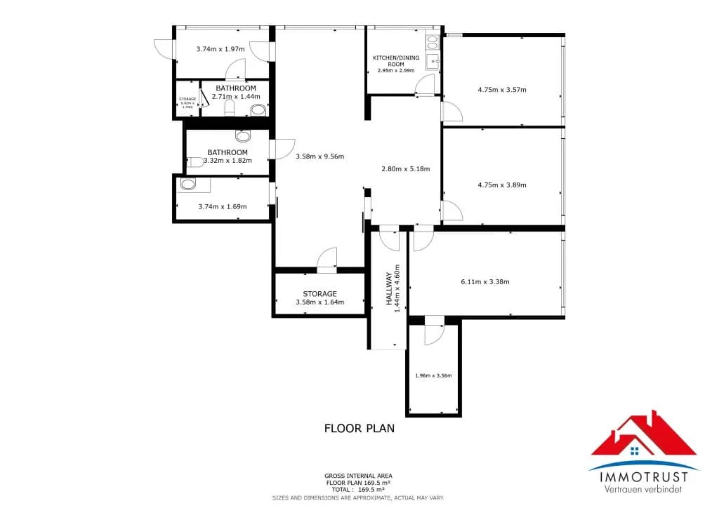 Gewerbeimmobilie mieten in Völkermarkt – 56,5 m², € 530 – Bild 27 von 27