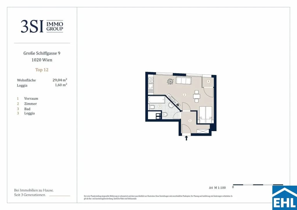 Immobilie kaufen in Wien – 29,04 m², € 275.000 – Bild 12 von 12