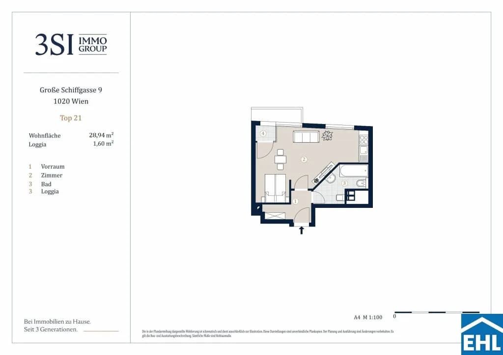 Immobilie kaufen in Wien – 28,94 m², € 299.000 – Bild 16 von 16