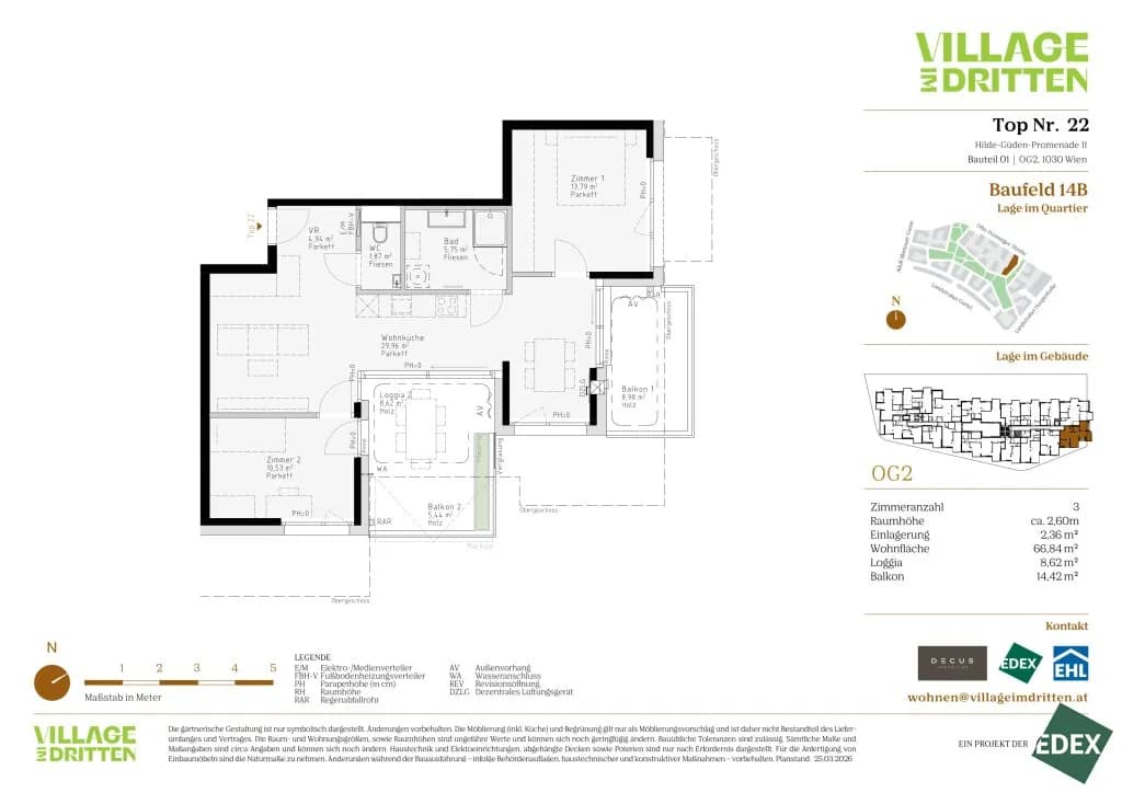 3-Zimmer-Wohnung kaufen in Wien – 66,14 m², € 474.000 – Bild 9 von 9
