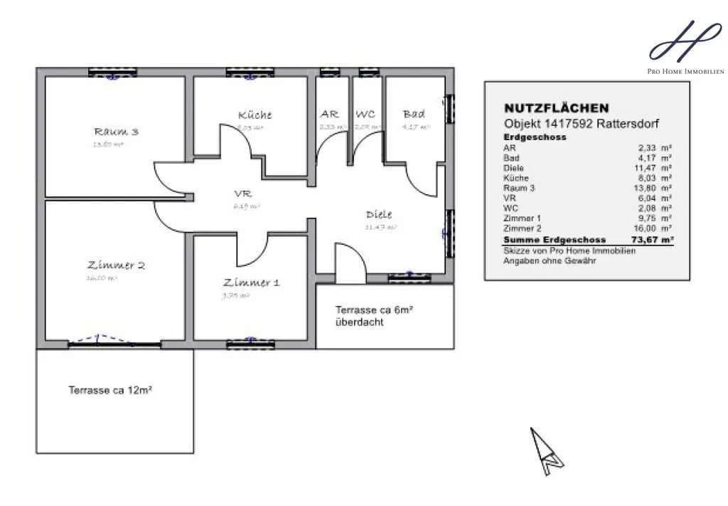 3-Zimmer-Haus kaufen in Oberpullendorf – 78 m², € 185.000 – Bild 18 von 18