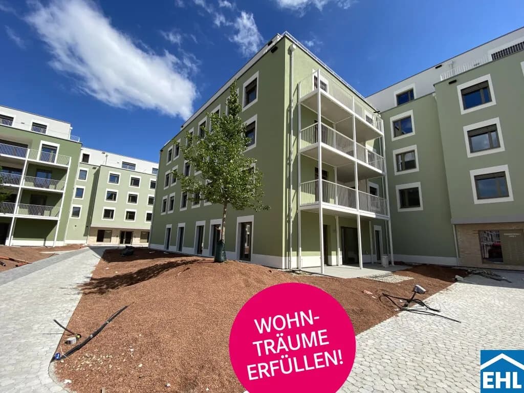 4-Zimmer-Wohnung mieten in Tulln – 82,91 m², € 1.173