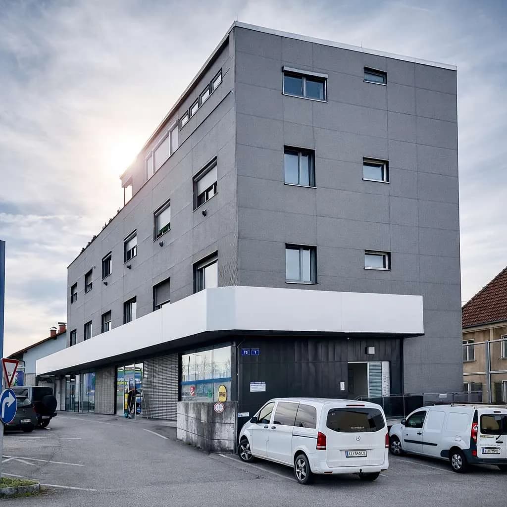 4-Zimmer-Gewerbeimmobilie mieten in Linz Land – 130 m², € 1.975