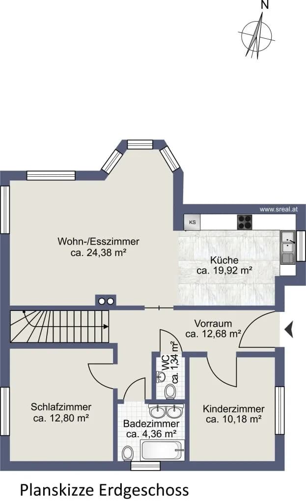 5-Zimmer-Haus kaufen in Mistelbach – 192 m², € 385.000 – Bild 19 von 19