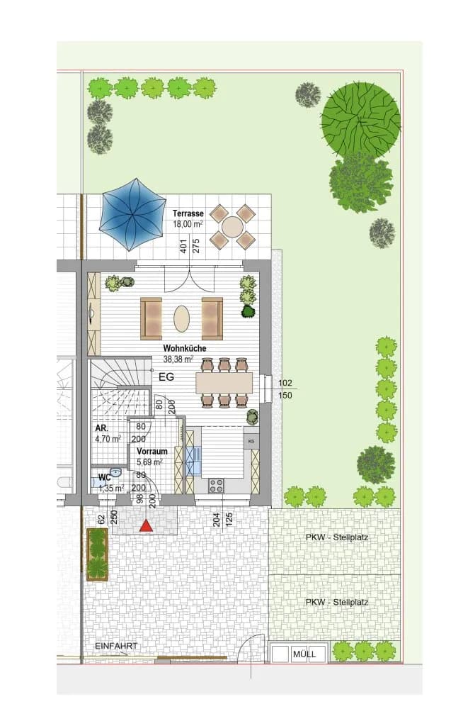 4-Zimmer-Haus kaufen in Baden – 97,05 m², € 385.000 – Bild 13 von 15
